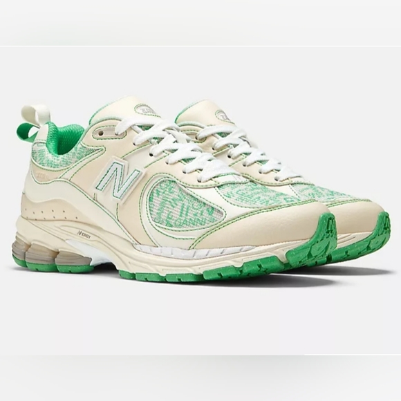 NEW BALANCE X GANNI 2002R RAIN CLOUD ISLAND GREEN 
